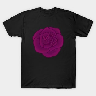 Purple rose T-Shirt